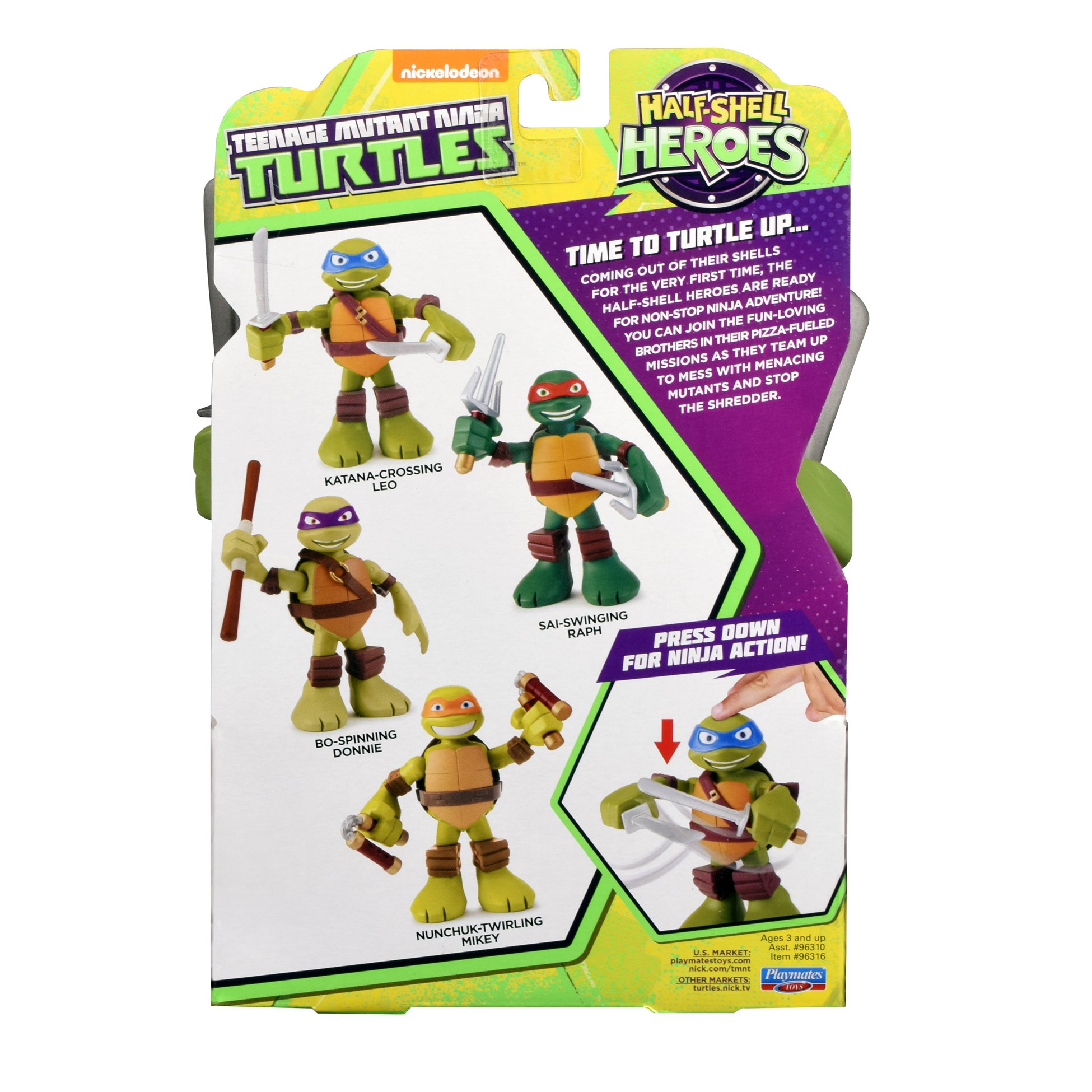 Teenage Mutant Ninja Turtles Pre-Cool Half Shell Heroes 6
